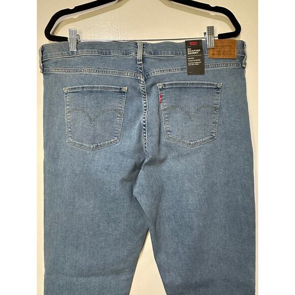 Levi's 311 Shaping Skinny Mid Rise Jeans Size 34 x 32 New w/ Tags Levi's Sculpt - Picture 9 of 13